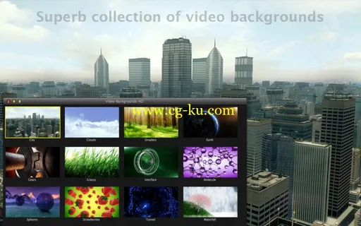 Video Backgrounds HD 3.0 Retail MacOSX的图片1