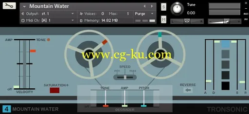 Tronsonic Microtape 4 Mountain Water KONTAKT的图片1