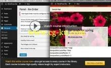 LYNDA – Creating a Marquee in WordPress with jQuery的图片1