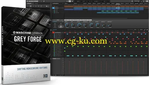 Native Instruments Maschine Expansion Grey Forge 1.0.0 WiN/OSX的图片1