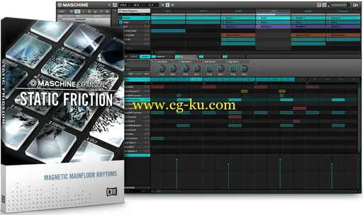 Native Instruments Maschine Expansion Static Friction 1.1.0 WiN/OSX的图片1