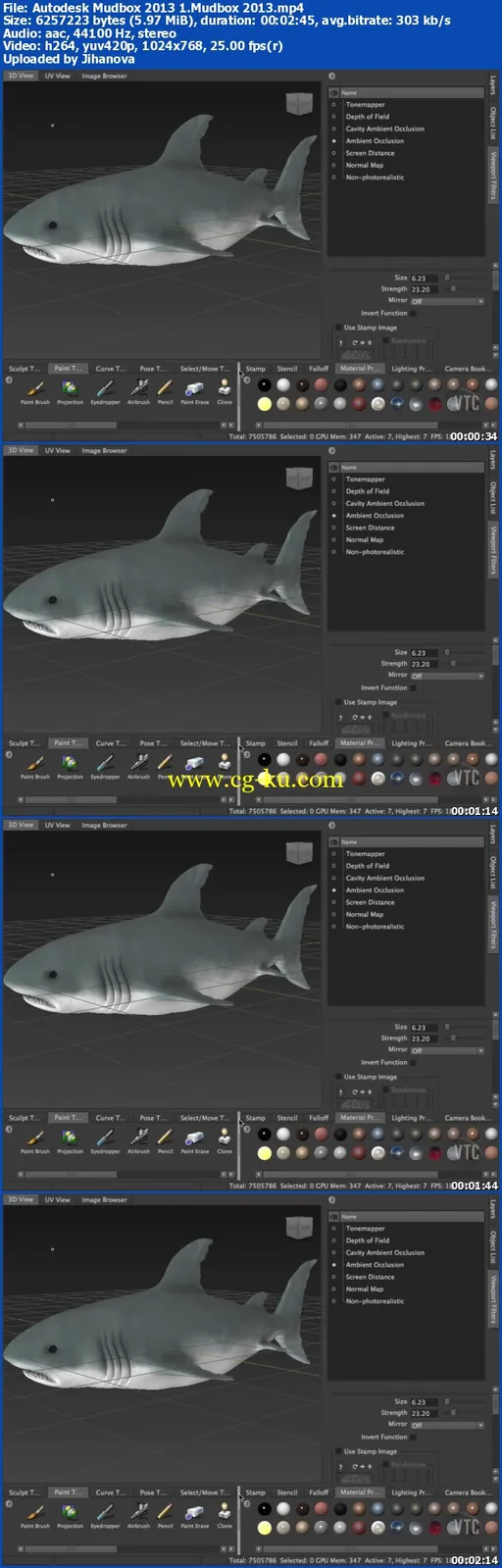 VTC – Autodesk Mudbox 2013的图片1