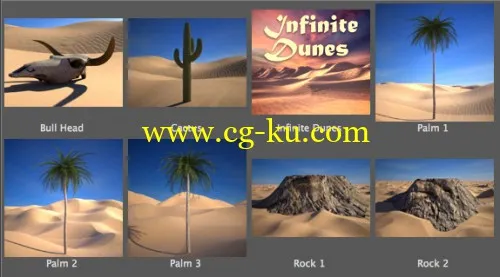 Infinite Dunes for Cinema 4D的图片1