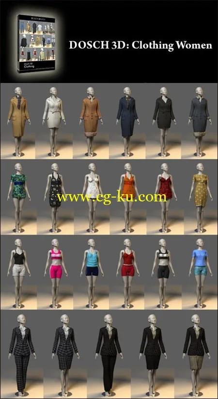 DOSCH 3D: Clothing Women by Asmodeus的图片1