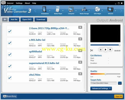 SuperEasy Video Converter 3.0.5173的图片1