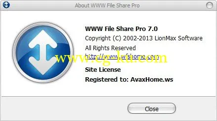 WWW File Share Pro 7.0 简易的FTP服务器的图片2