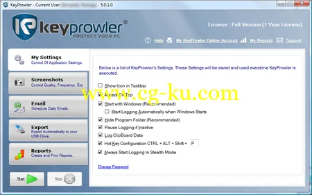 KeyProwler Pro 6.8.4 键盘记录工具的图片1