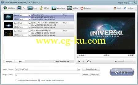 Ann Video Converter Pro v7.3.0 视频转换软件的图片1