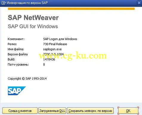 SAP GUI 7.30 Patch Level 8的图片1