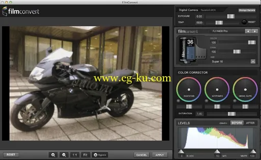 FilmConvert Pro Photoshop Plugin 1.0.4 MacOSX的图片1