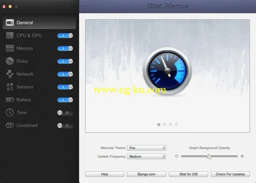 iStat Menus 4.21 MacOSX的图片1