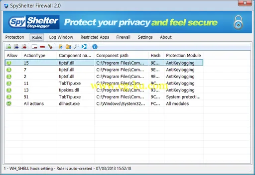 Spyshelter Firewall 3.0的图片1