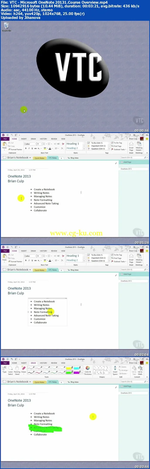 Vtc – Microsoft Onenote 2013的图片2