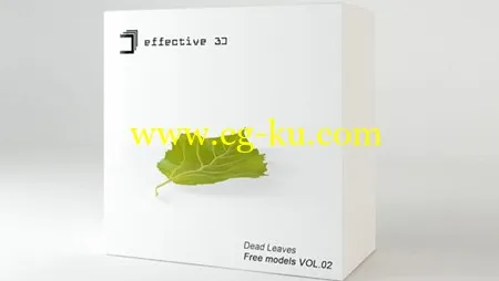 Effective 3D – Free models VOL.02: Dead leaves的图片1