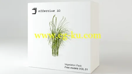 Effective 3D – Free models VOL.01: Vegetation Pack的图片1