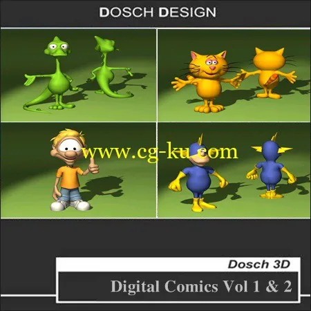 DOSCH DESIGN : Digital Comics Vol 1 & 2的图片1