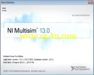 Multisim & Ultiboard (Circuit Design Suite) PowerPro 13.0.1 (x86/x64)的图片1