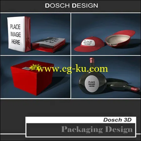 Dosch Design : 3D Product Packaging Design V1的图片1