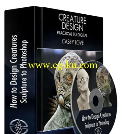 How to Design Creatures – Sculpture to Photoshop (2014)的图片2