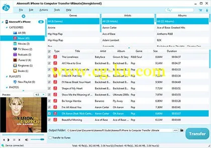 Aiseesoft iPhone to Computer Transfer Ultimate 7.0.30.19229 Multilingual的图片1