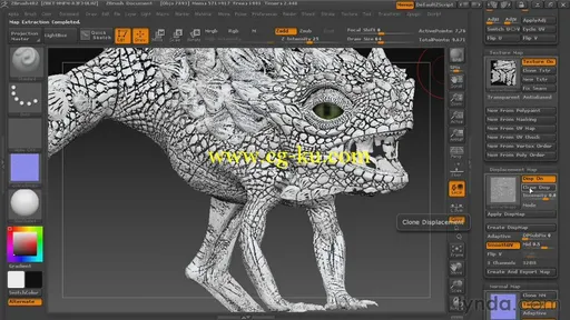 Digital Creature Creation in ZBrush, Photoshop, and Maya的图片4