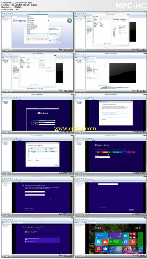 Lynda – Installing Windows 8 in VMware Workstation的图片2