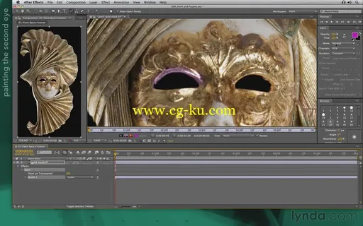 After Effects Apprentice 13: Paint and Puppet的图片4