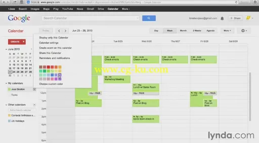 Google Calendar Essential Training的图片2