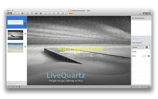 LiveQuartz Photo Edit 2.5.12 Multilingual MacOsX的图片1