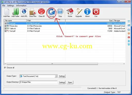All File to All File Converter 3000 7.3的图片1