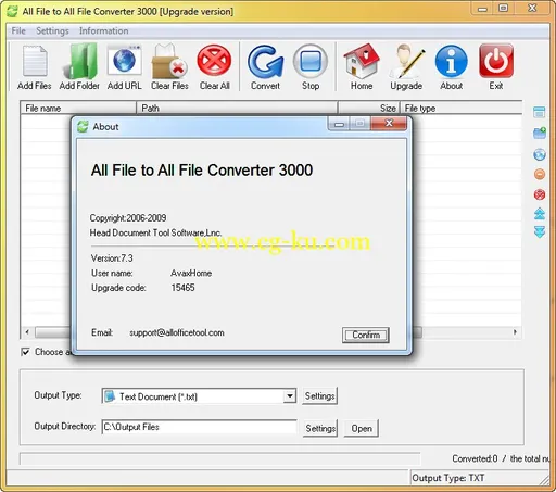 All File to All File Converter 3000 7.3的图片2