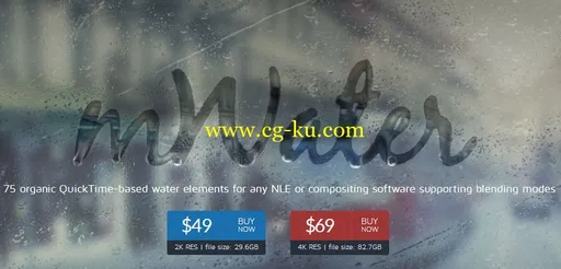 motionVFX – mWater : 75 Organic Water Elements的图片2