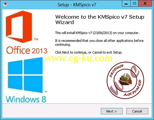 KMSpico v7 Windows 8 Activator-P2P windows8激活程序的图片1