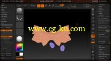 Eat3D – ZBrush 4 Character Production 3 – Creating the UVs and Texturing the Game Model的图片5