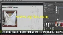 Concept Cookie – Creating Realistic Wrinkles and Folding Fabric的图片1