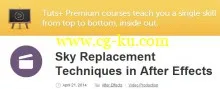 Tuts+ Premium – Sky Replacement Techniques in After Effects的图片1