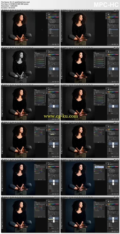 Lynda – Portrait Project: Retouching a Studio Portrait的图片2