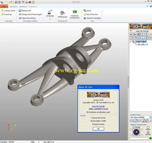 3D-Tool 10.05 Premium CAD文件浏览器的图片2