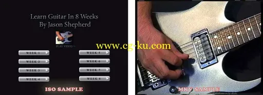 Jason Shepherd’s – Learn Guitar (Acoustic/Electric) – In 8 Weeks – DVD (2005)的图片2