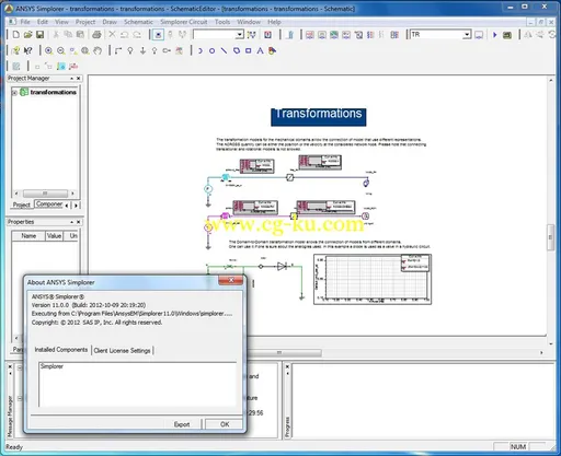 ANSYS Simplorer 11.0 仿真软件的图片2