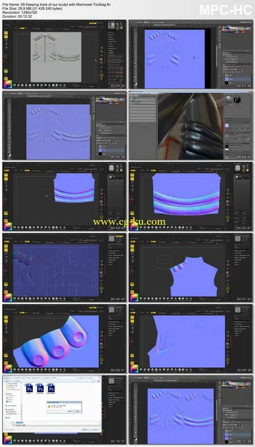 Dixxl Tuxxs – Sculpting a Low Polygon Jacket Using UVs in ZBrush的图片1