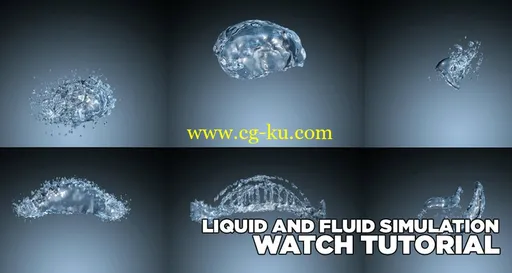 Cinema4dtutorial Liquid and Fluid Simulation的图片1