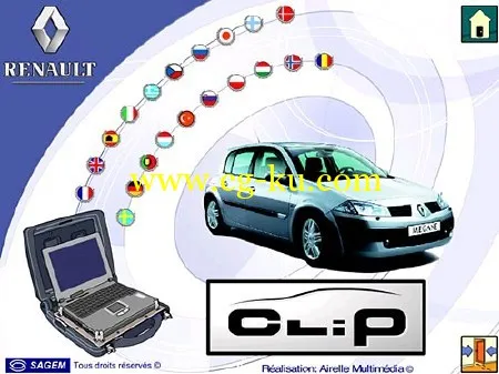 Renault CAN CLIP v.139 Multilanguage的图片1