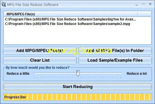 MPG File Size Reduce Software 7.0的图片1