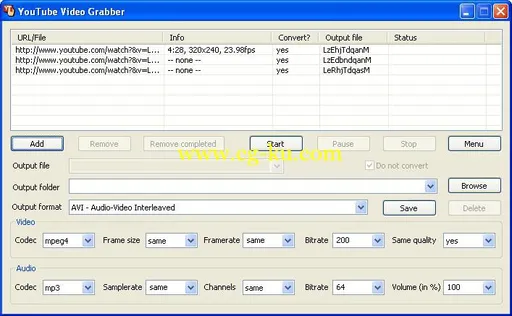 Litex Media Youtube Video Grabber 1.9.9.1的图片1