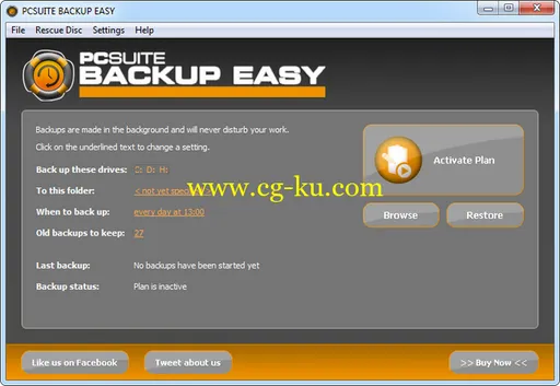 PCSUITE Backup Easy 1.15的图片2