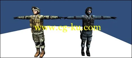 Combat & Swat Models with the Rotoscoped Movements的图片1