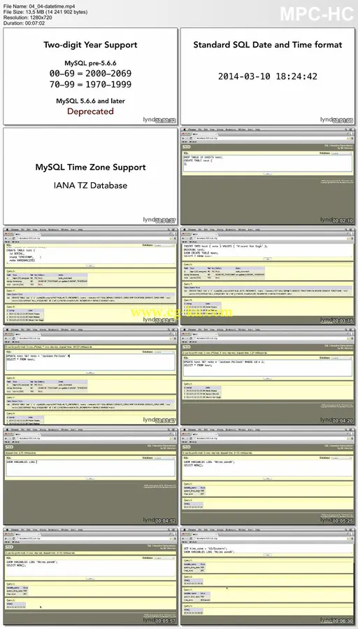 Lynda – MySQL Essential Training的图片2