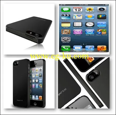 Iphone 5 3D Model 苹果5 3D模型的图片1