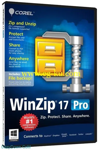 WinZip Pro 18.5 Build 11111 x86/x64 文件压缩软件的图片1